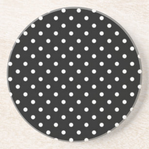 Polka-puntpatroon Zandsteen Onderzetter