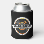 Polka Radio Can Koozie (Blikje Achterkant)