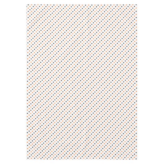 polka stipt dotty halloween patroon tafelkleed (Voorkant)
