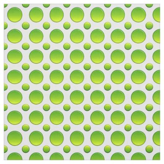 Polka stipt groen patroon stof (Swatch)