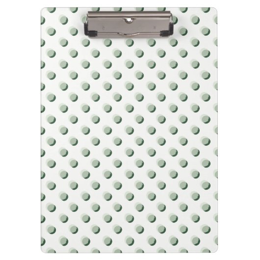 Polka Task Green Klembord (Voorkant)