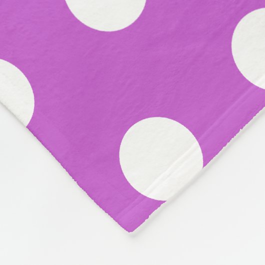 Polka violette Dot Unicorne et couverture de fée (Coin)
