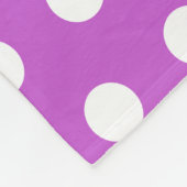 Polka violette Dot Unicorne et couverture de fée (Coin)
