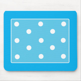Polkadot Mousepad Sky Blue Muismat