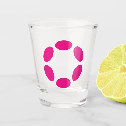 Polkadot Shot Glas (Voorkant)