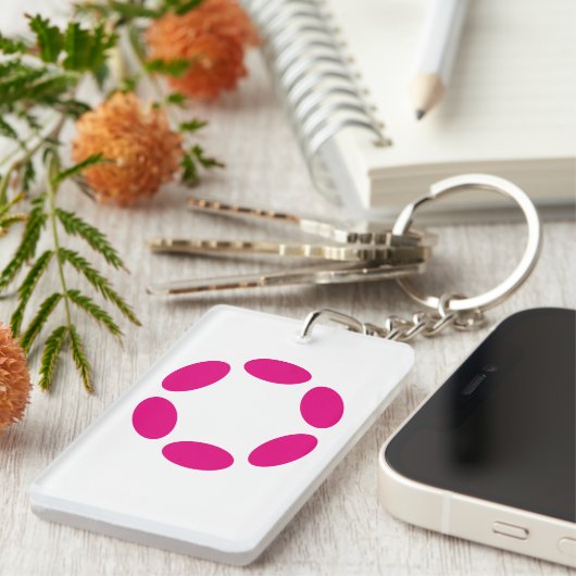 Polkadot Sleutelhanger (Voorkant Rechts)