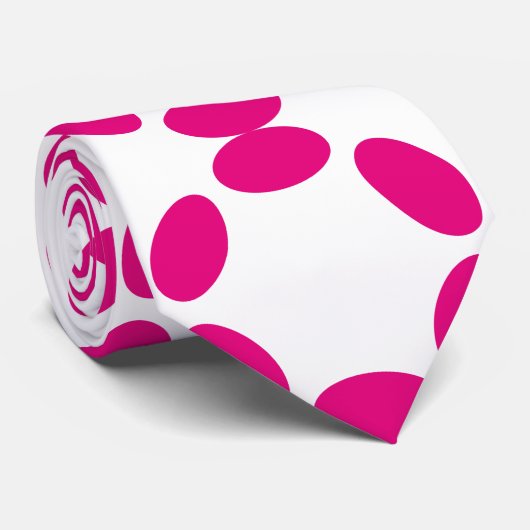 Polkadot Stropdas (Opgerold)