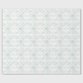 Polkadots in het Baby shower van parelkleurstoffen Cadeaupapier (Vlak)