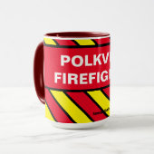 POLKVILLE FIREFIGHTER MUG (Devant gauche)