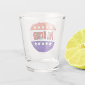 Poll Watcher Shot Glas (Achterkant)