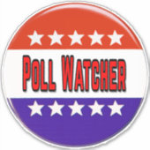 Poll Watcher Sticker (Voorkant)