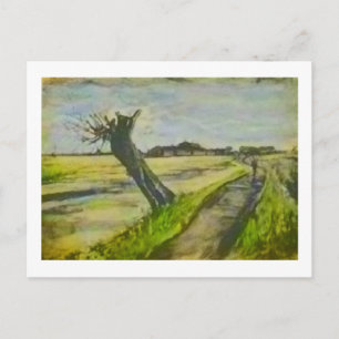 Pollard Willow Van Gogh Fine Art Painting Briefkaart