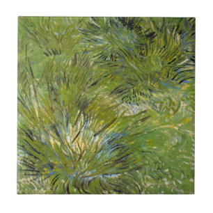 Pollen gras door Vincent van Gogh Tegeltje