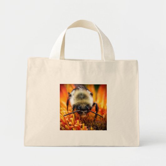 Pollinator Mini Tote Bag (Voorkant)