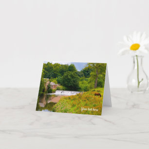 Pollok Park, Glasgow, Schotland Wenskaart Kaart