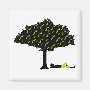 Polly Nose Tree Magnet Magneet