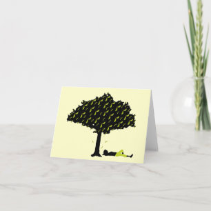 Polly Nose Tree Note Kaart