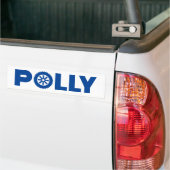 Polly Petrol Head Bumpersticker (Op Truck)