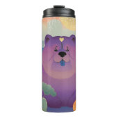 POLLY PLUM chow dog Thermosbeker (Voorkant)