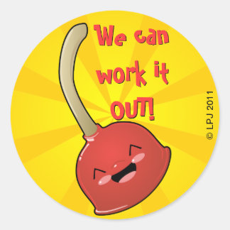 Polly Plunger Stickers