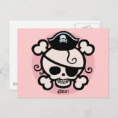 Polly Roger Briefkaart (Voorkant / Achterkant)