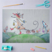 Polly the Mouse Kinder Tissuepapier (Craft)