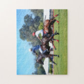 Polo Art Chevaux Puzzle sportif (Vertical)