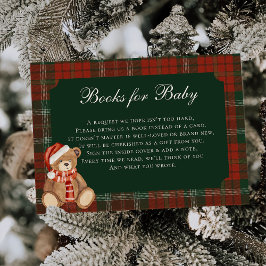 Polo Bear Baby Shower Books For Baby Informatiekaartje