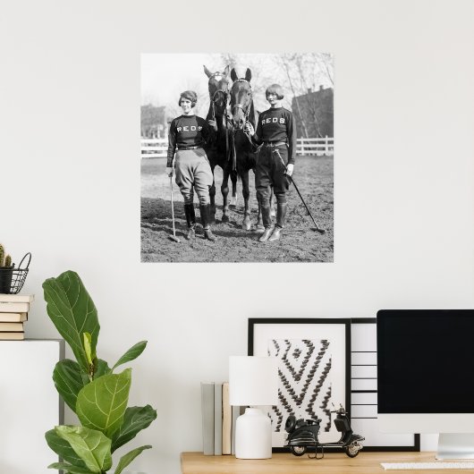 Polo Dames: 1925 Poster (Thuiskantoor)