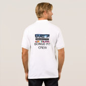 Polo d'équipe du stand de ravitaillement de bongo (Dos entier)