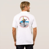 Polo d'impression de logo de LPM (Dos entier)