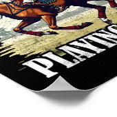Polo equine poster (Hoek)