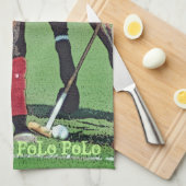 Polo Hooves & Mallets Kitchen Towel Theedoek (Quarter Fold)