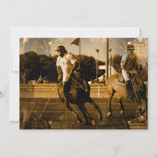 Polo Invitation Kaart (Voorkant)