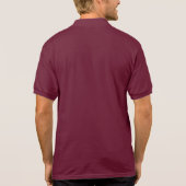 Polo met witte Logo (Achterkant)
