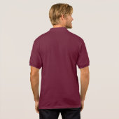 Polo met witte Logo (Achterkant volledig)