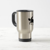 Polo Player and Horse Reisbeker (Voorkant links)