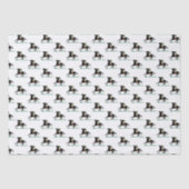  Polo Player op Pony Tissuepapier (Voorkant)