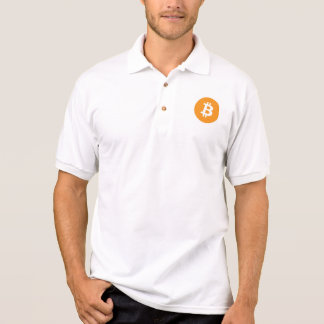 Polo Polo de Bitcoin ; Adidas des hommes jouent au golf