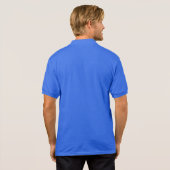 Polo Polo de logo d'ETS (bleu) (Dos entier)