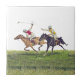 Polo Ponies Tegeltje (Voorkant)