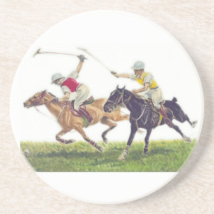 Polo Ponies Zandsteen Onderzetter
