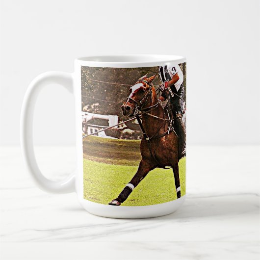 Polo Pony Mug (Gauche)