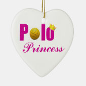 Polo Princess Ornament (Rechts)