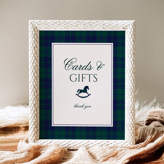  Polo Rocking Horse Geplaagde Kaarten en geschenke Poster