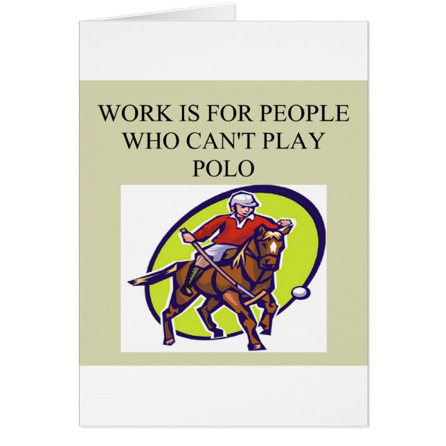 POLO slaat op het werk (Voorkant)