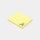 Polo-spelpaarden en -Rider Post-it® Notes (Schuin)