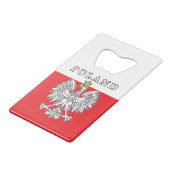 Pologne avec aigle polonais (Dos Angle)