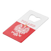 Pologne avec aigle rouge polonais (Devant Angle)