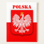 Pologne Drapeau Soccer patriotique Polska Voyage E (Dos)